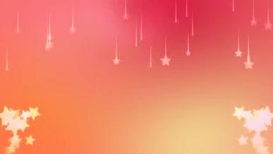 原创桃红甜美流星雨动态背景视频的预览图